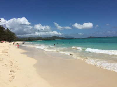 Kailua Beach facing northwest