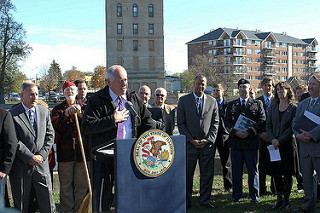 Gov. Pat Quinn Speaks at State Event