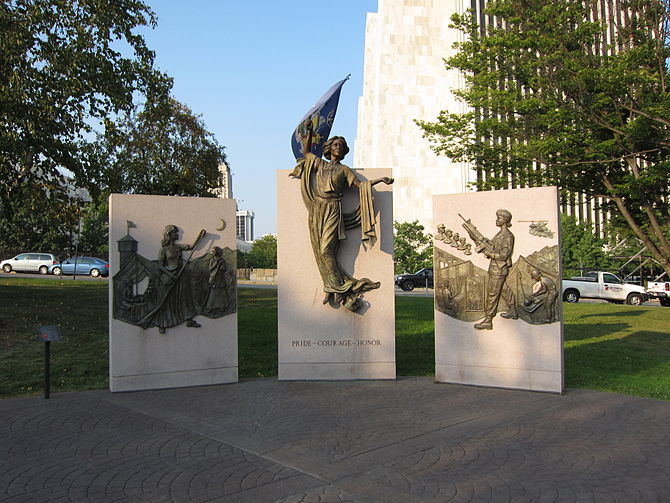 English: New York State Women Veterans Memoria...