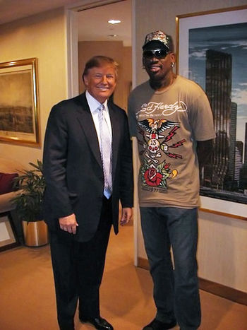 English: Celebrity Apprentice star Dennis Rodm...