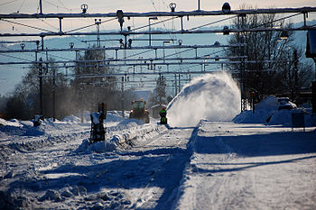 snowplowing