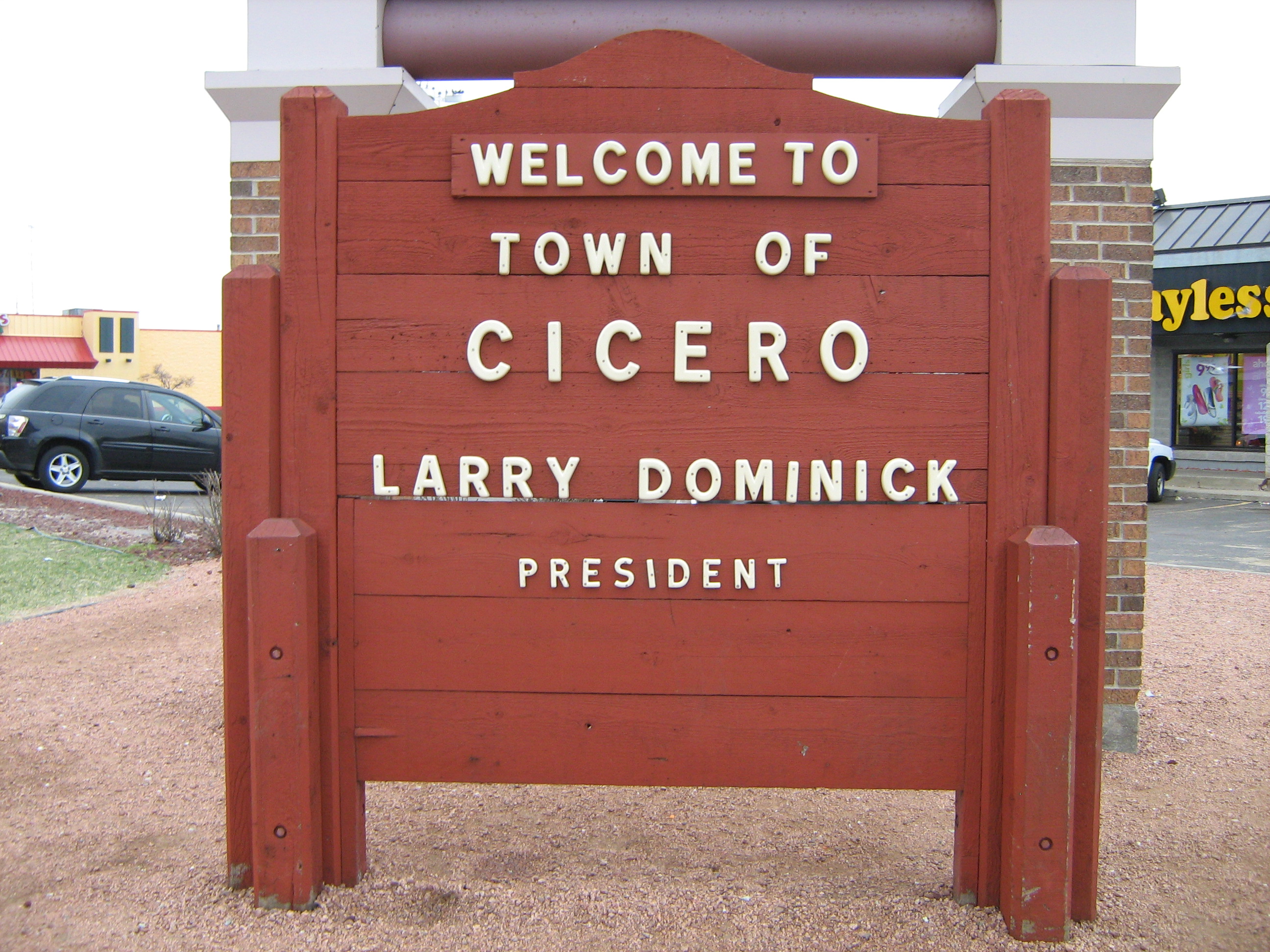 TownofCiceroWelcomeSign