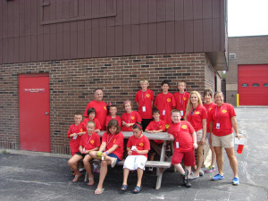 Children at the 2013 Fire & Safety Camp
