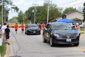 Gorman entourage followed by Patlak at Orland Days Parade