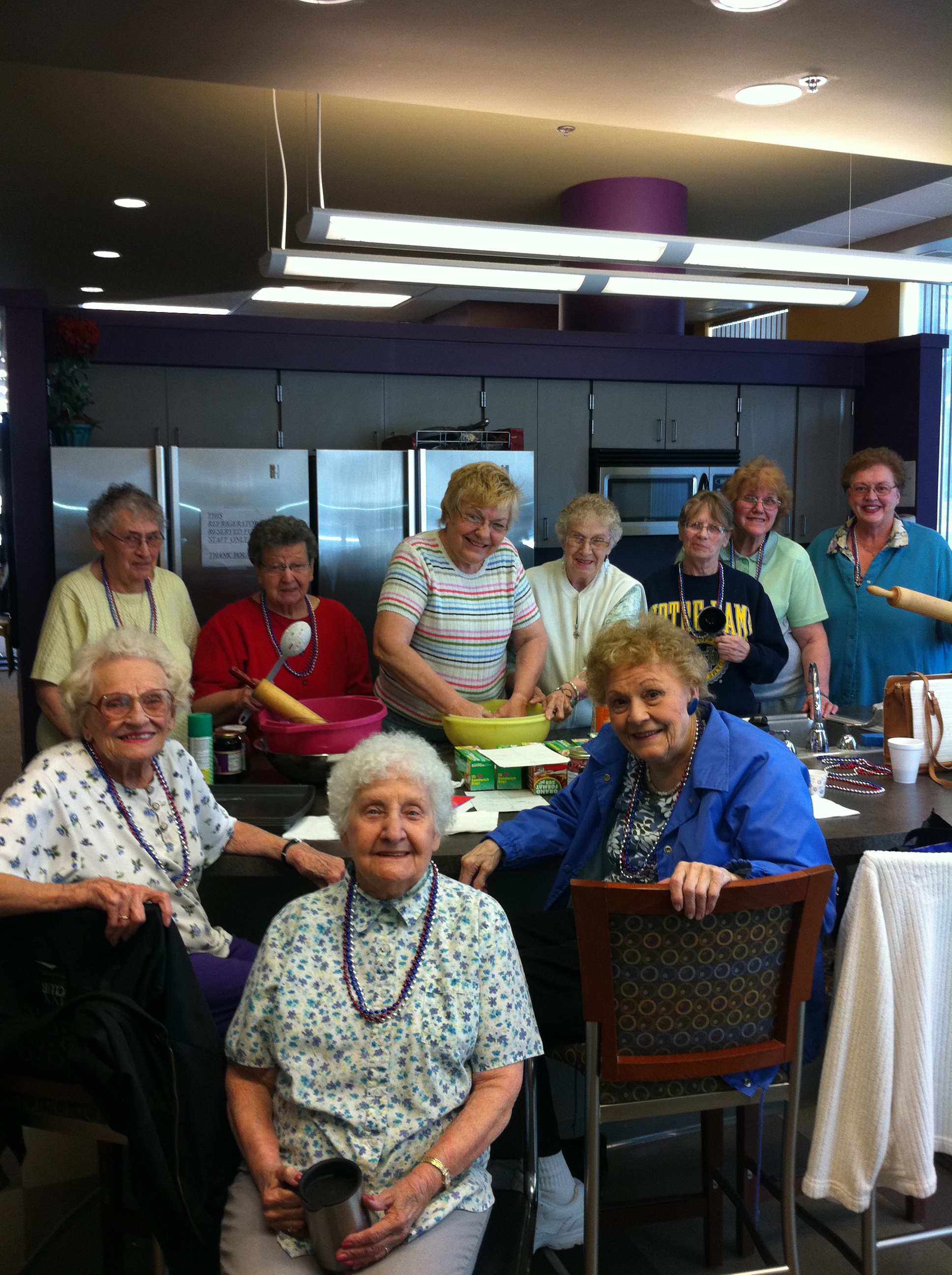 Cicero Seniors prepare foods for Civil War re-enactment