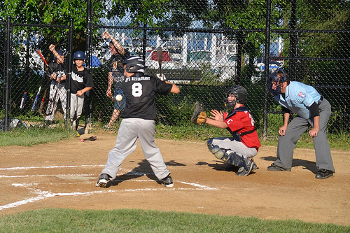 little league baseball photo