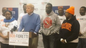 Ald Bob Fioretti had strong support from African American voters.