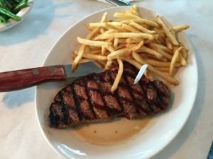 Steak at 15th Street Fisheries