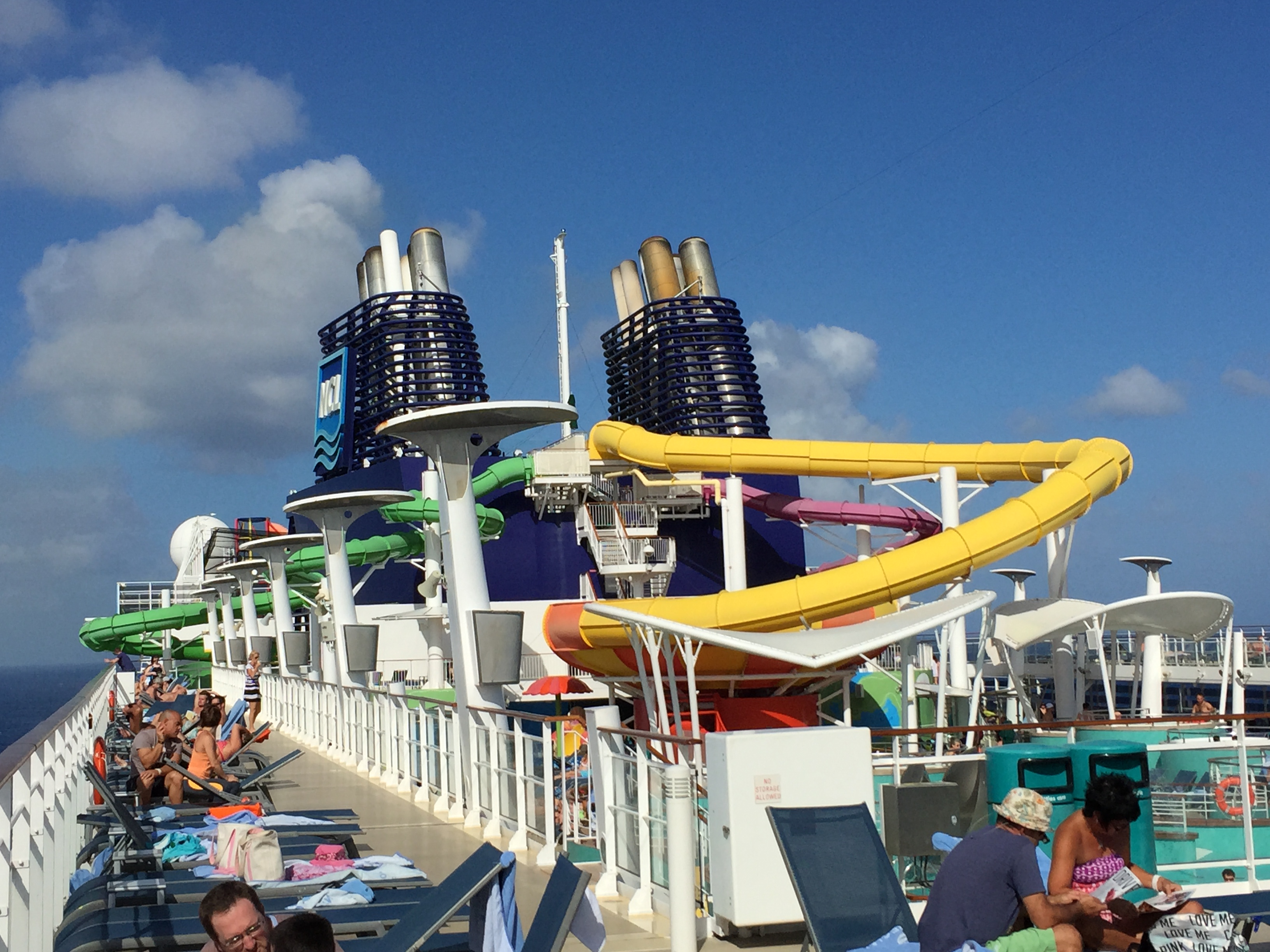 Norwegian Epic Cruise deck