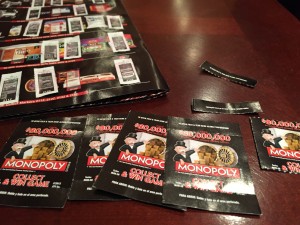 Monopoly Jewel Game Cards