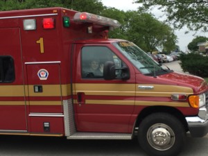 Orland Days Parade OFPD Ambulance