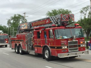 Orland Days Parade Orland Fire Prevention District fire truck