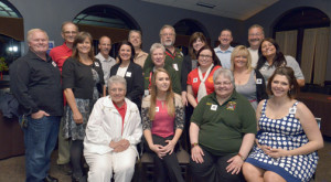 Some of the volunteers at the 2014 Orland Fire Foundation event