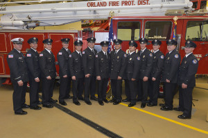 OFPD swears-in 10 recruits hired last year at ceremonies held May 12, 2015.