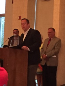 State Senator Michael Hastings honors retiring Tinley Park Mayor Edward Zabrocki