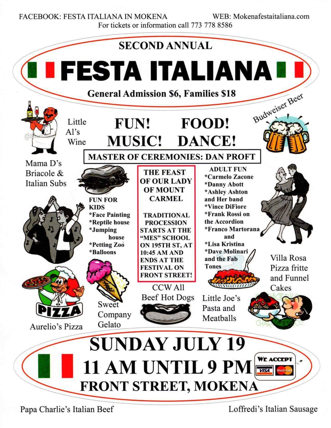 Festa Italiano in Mokena, July 19