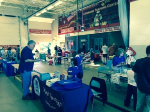 Informational Displays at the Orland Fire Protection DIstrict's annual Open House Sept. 26, 2015