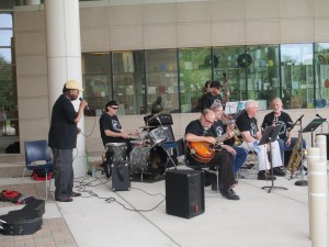 Band plays at the Orland Park Library, ranked one of the best libraries in the Midwest
