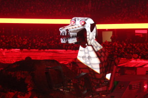 Fire breathing dragon Monster Jam crusher