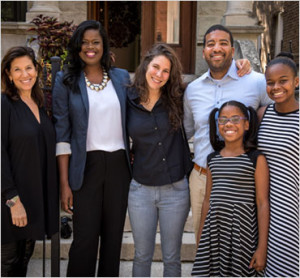 Kim Foxx (2nd from left)