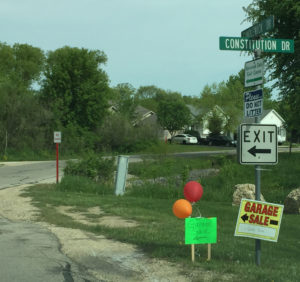 Candlewick Lake community-wide garage sale is Saturday May 21, 2016 from 9 until 4 pm.