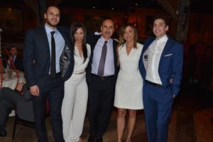 The Rezko family, Danny Rezko, Chanelle Rezko, Tony Rezko, Rita Rezko and Adam Rezko. Photo Copyright Tony Rezko Family 2016. All Rights Reserved.