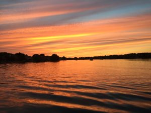 Candlewick Lake sunset