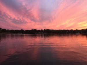 Candlewick Lake sunset