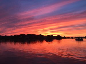 Candlewick Lake sunset