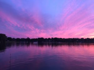 Candlewick Lake sunset