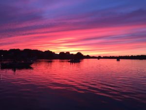 Candlewick Lake sunset