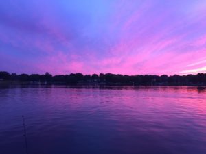Candlewick Lake sunset