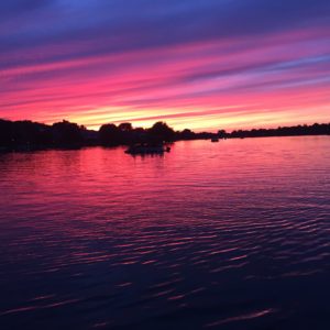 Candlewick Lake sunset