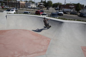 Cicero's new skate board platform at Cicero Campus Park, 18th and Cicero