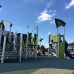 New Park equipment at Cicero Campus Park, 18th and Laramie Avenue