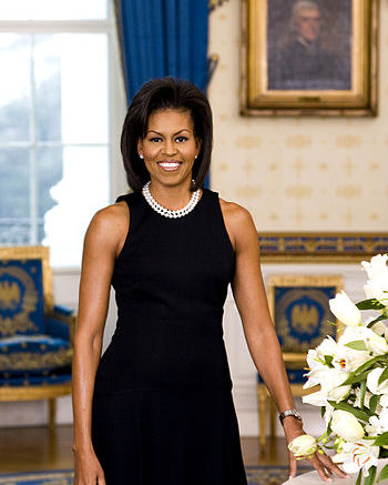 Michelle Obama official photo, Courtesy of Wikipedia