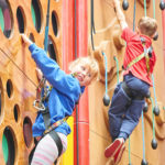 Gizmos Fun Factory Climbing Wall. Photo courtesy of Gizmos Fun Factory